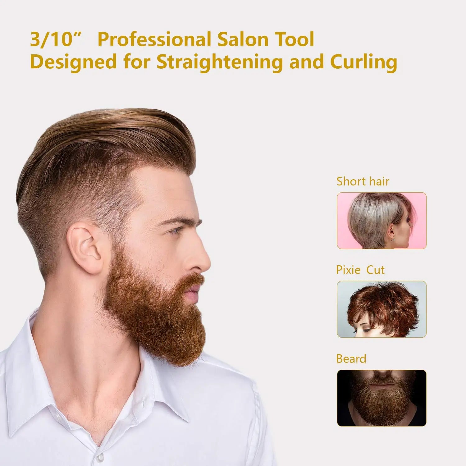 KIPOZI Titanium Mini Hair Straightener