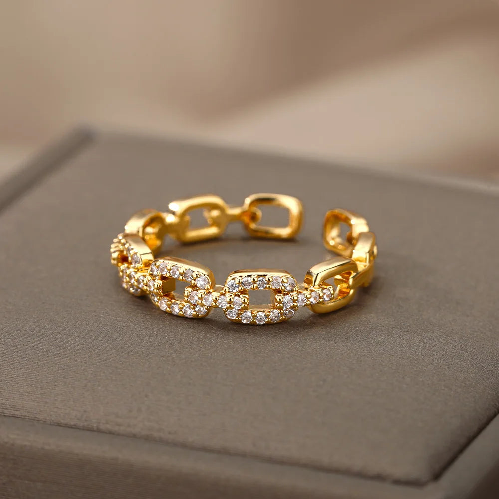 925 Silver Infinity Zircon Ring