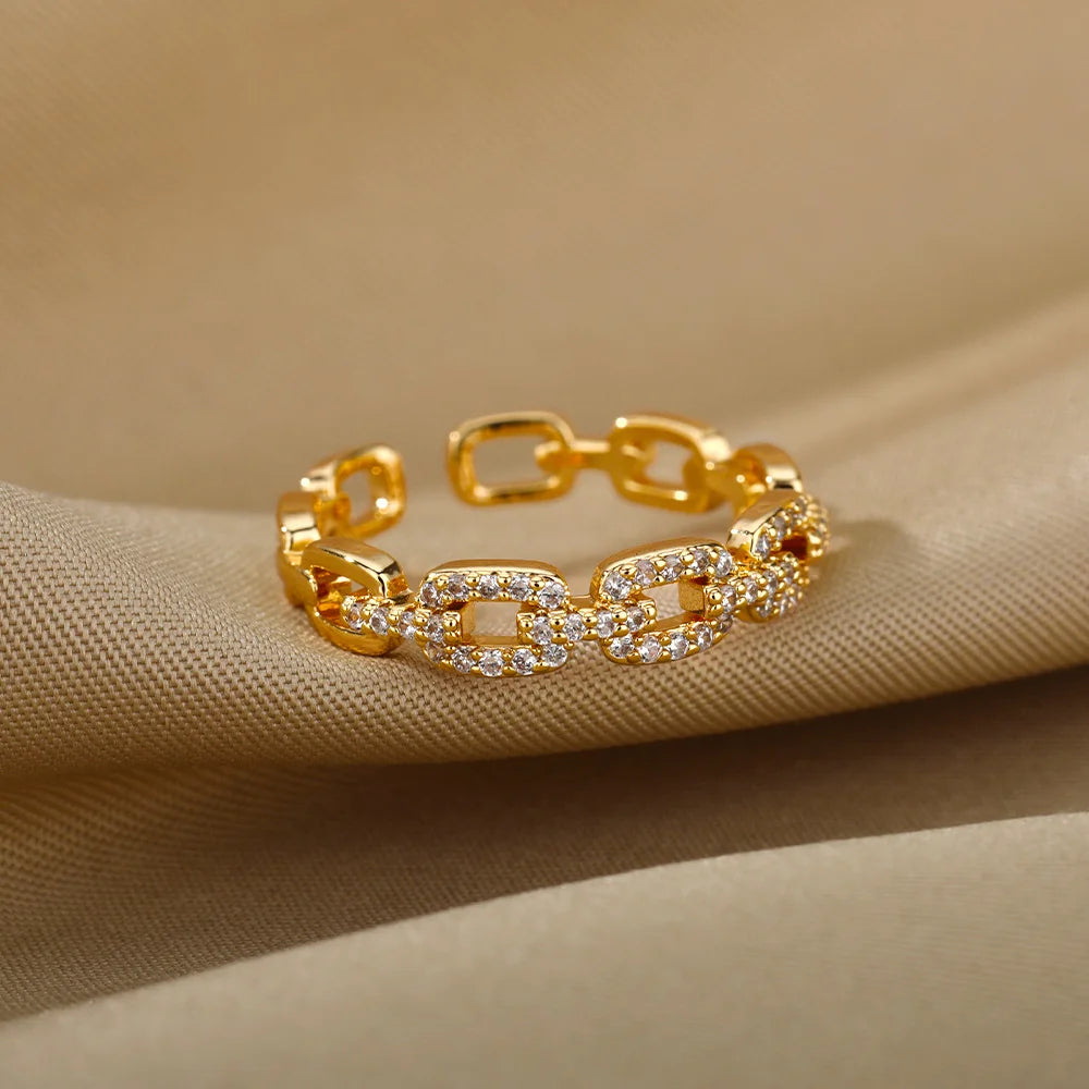 925 Silver Infinity Zircon Ring