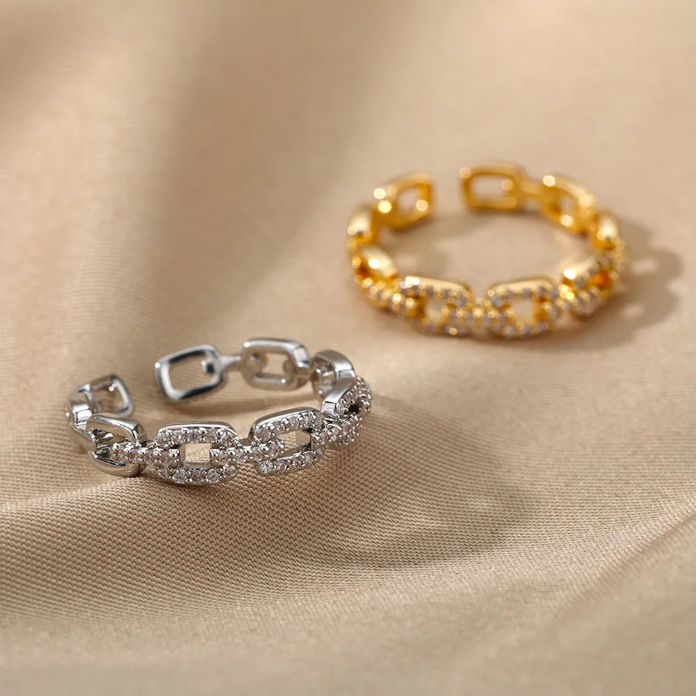 925 Silver Infinity Zircon Ring