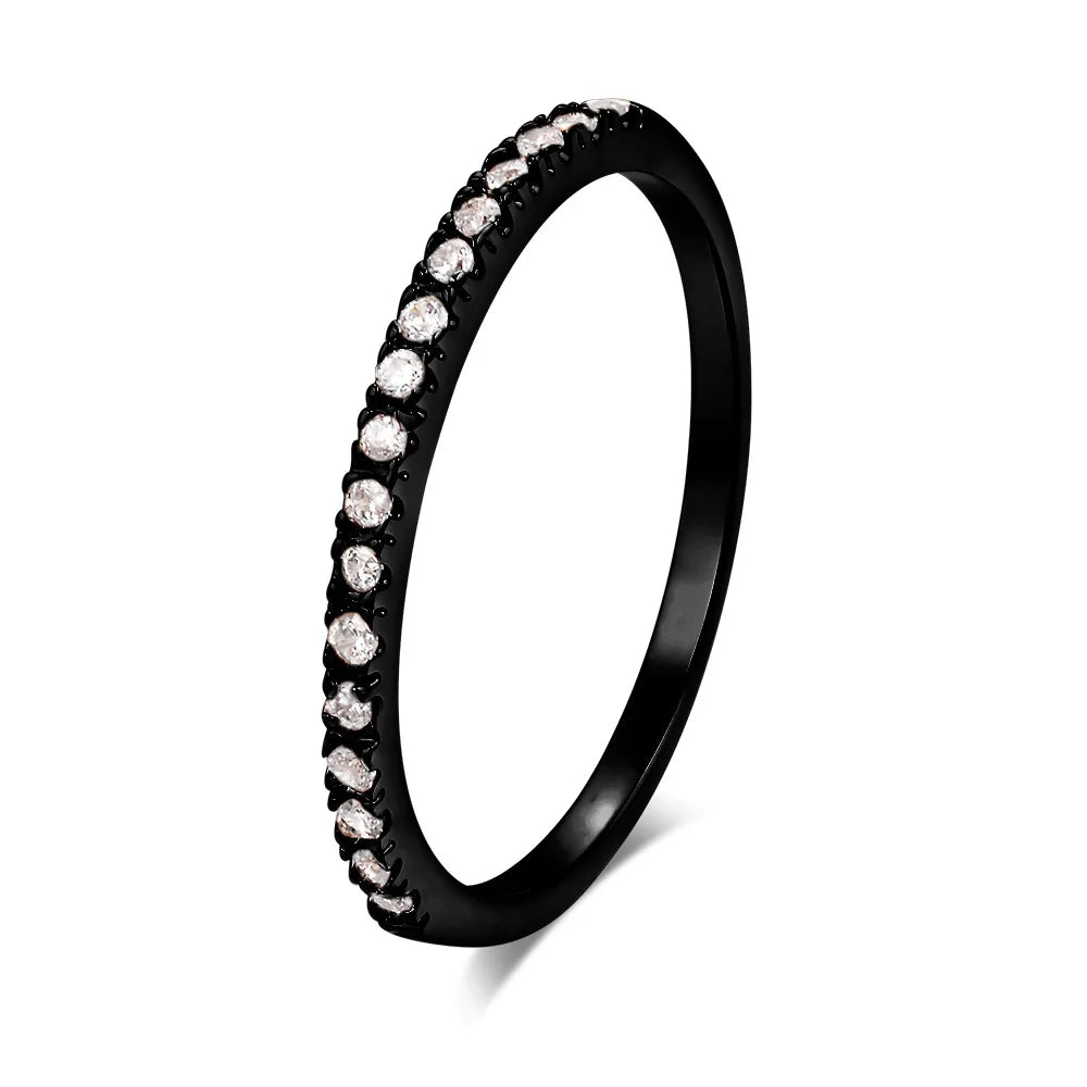 Delicate Zircon Stackable Ring