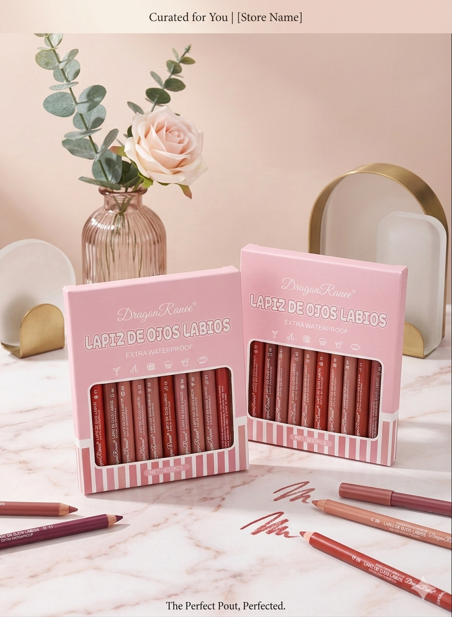 Pink Velvet Lip Set