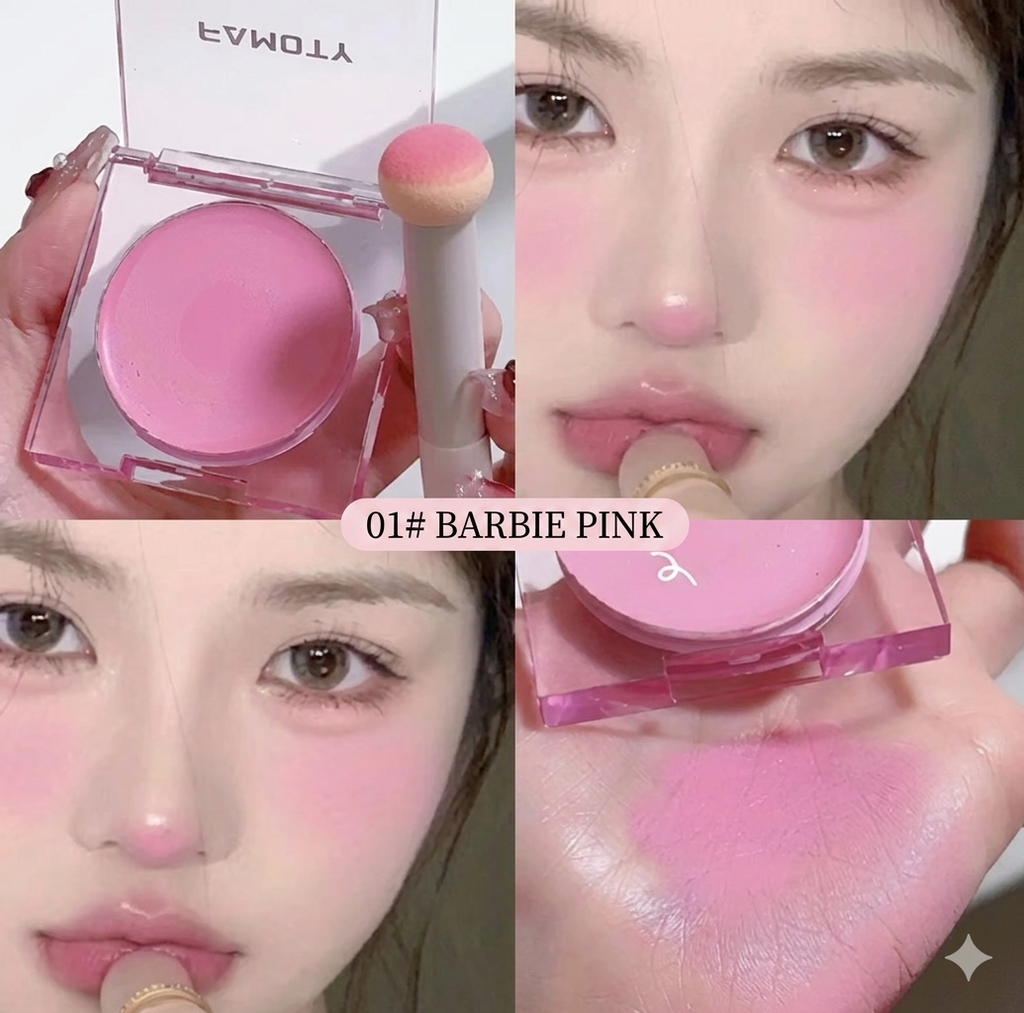 Peach Pink Natural Cheek Palette