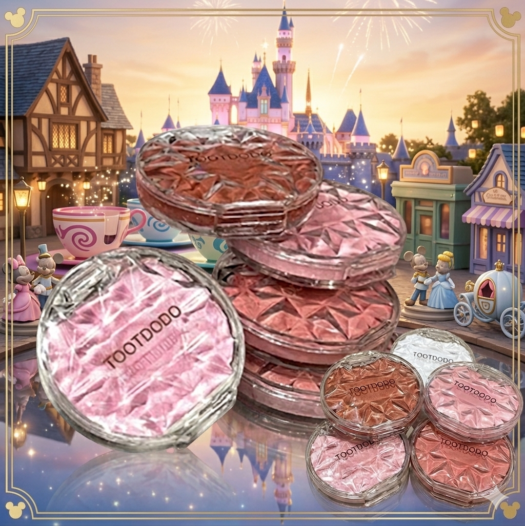 Ice Glow Peach Pink Palette