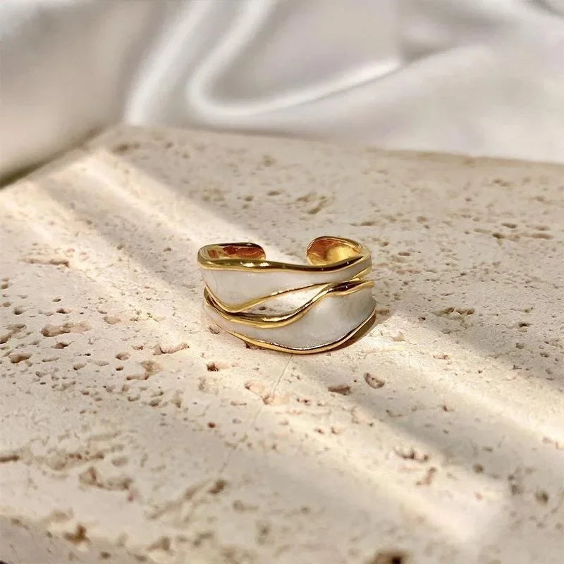 LATS Vintage Irregular Open Ring