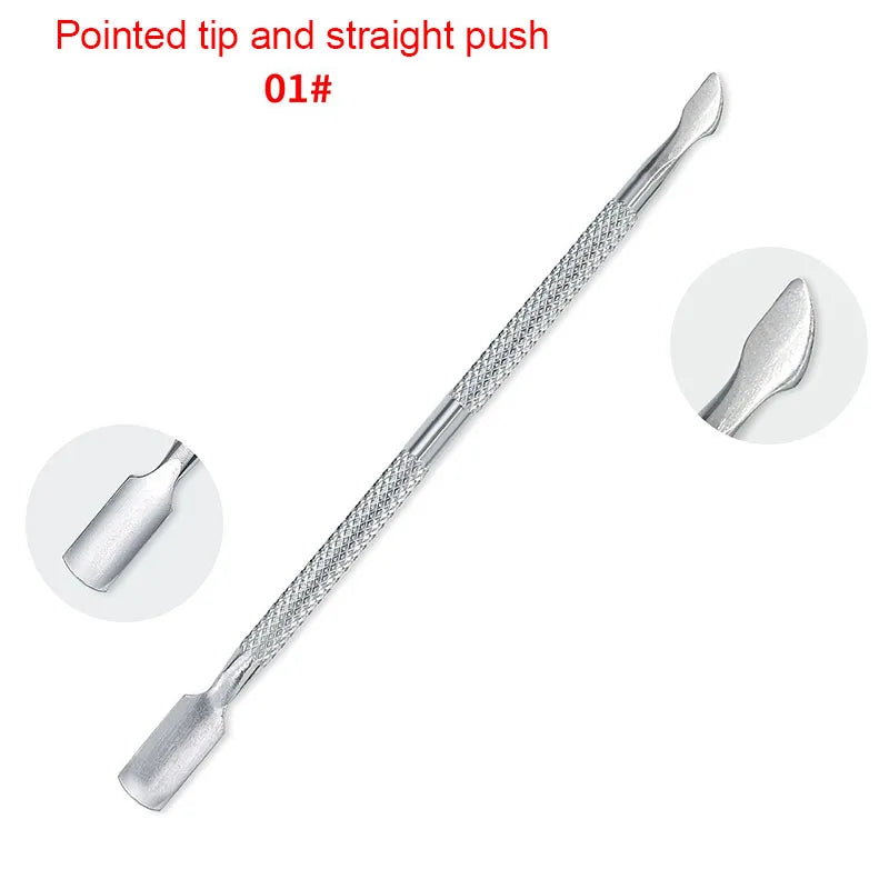 Cuticle Pusher & Remover Tool