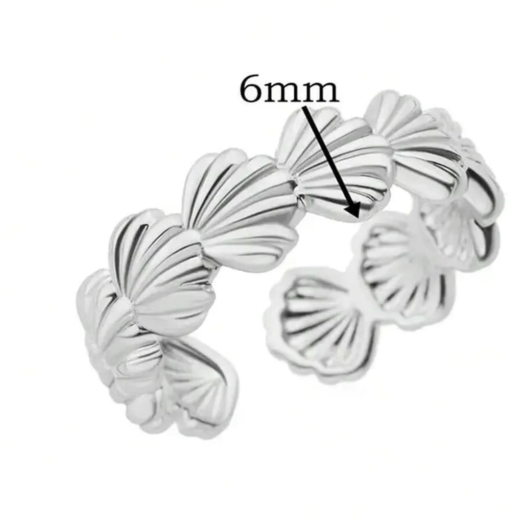 Shell Open Ring – Gold/Silver