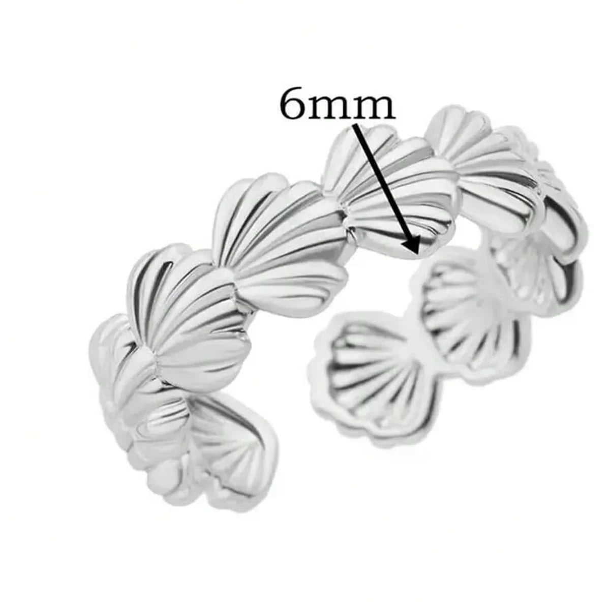 Shell Open Ring – Gold/Silver
