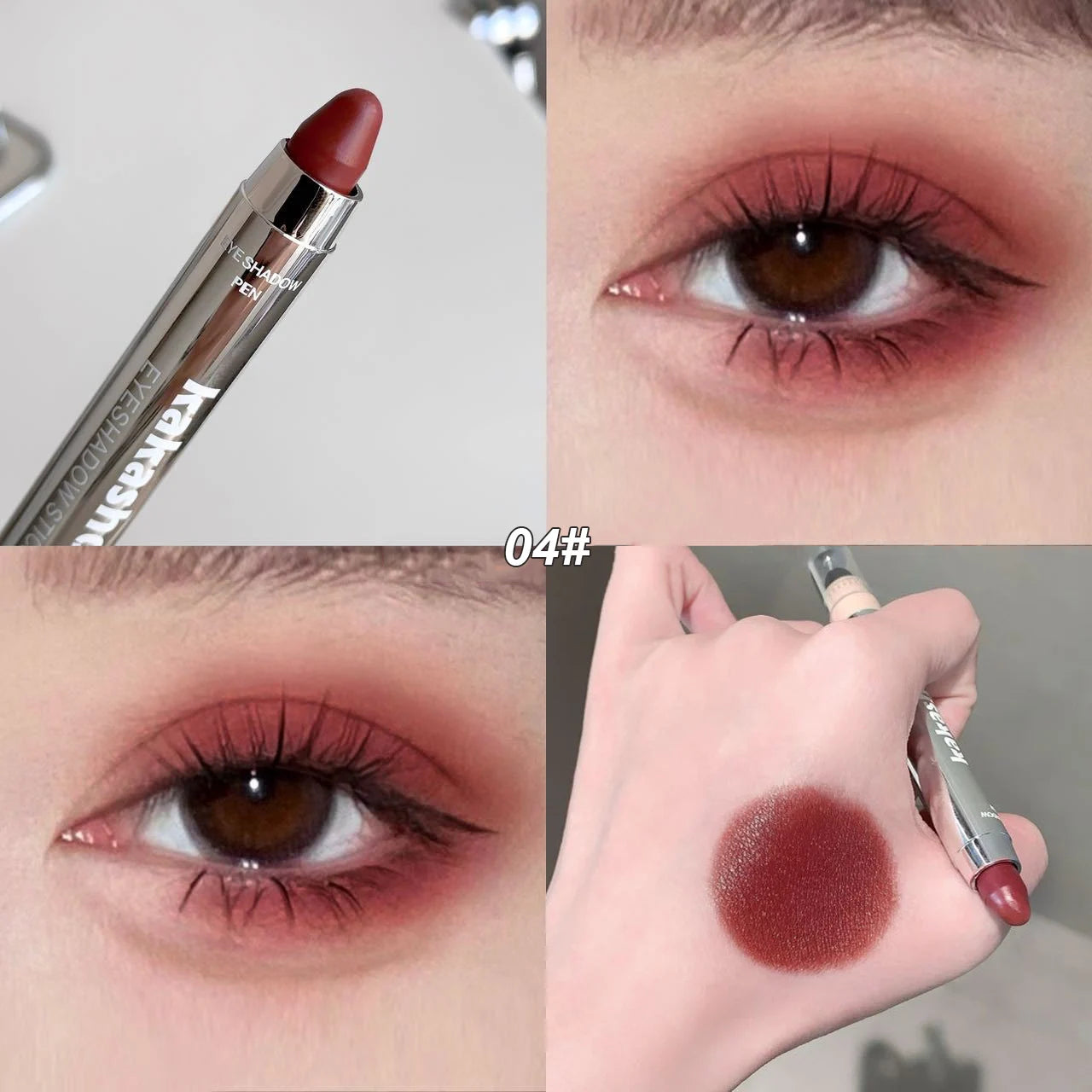 Bold Red Metallic Eye Stick