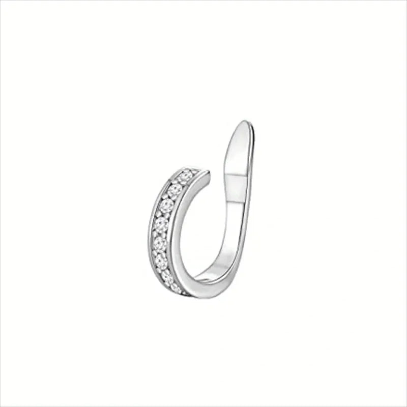 Cute Metal Leaf Ear Cuff Clip Earrings