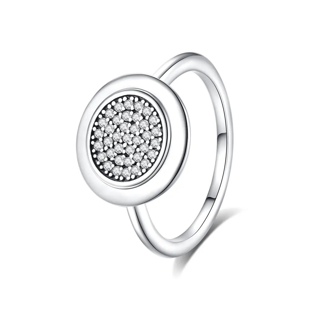 925 Sterling Silver Crown Heart Ring