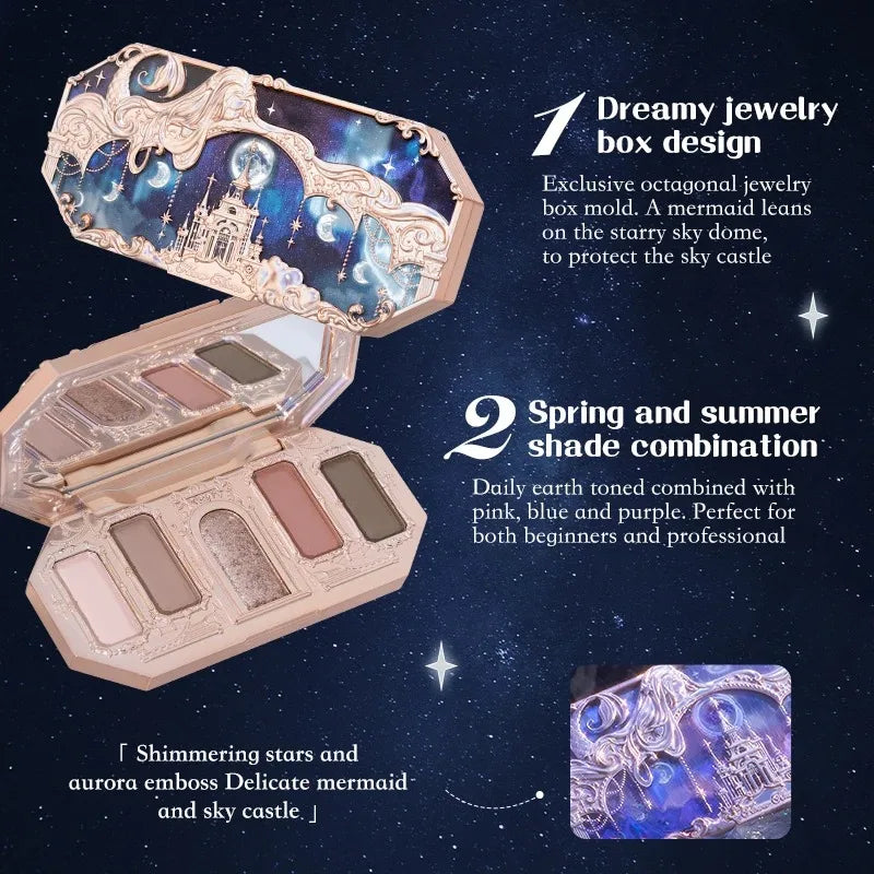 Elegant Mermaid Sparkle Palette