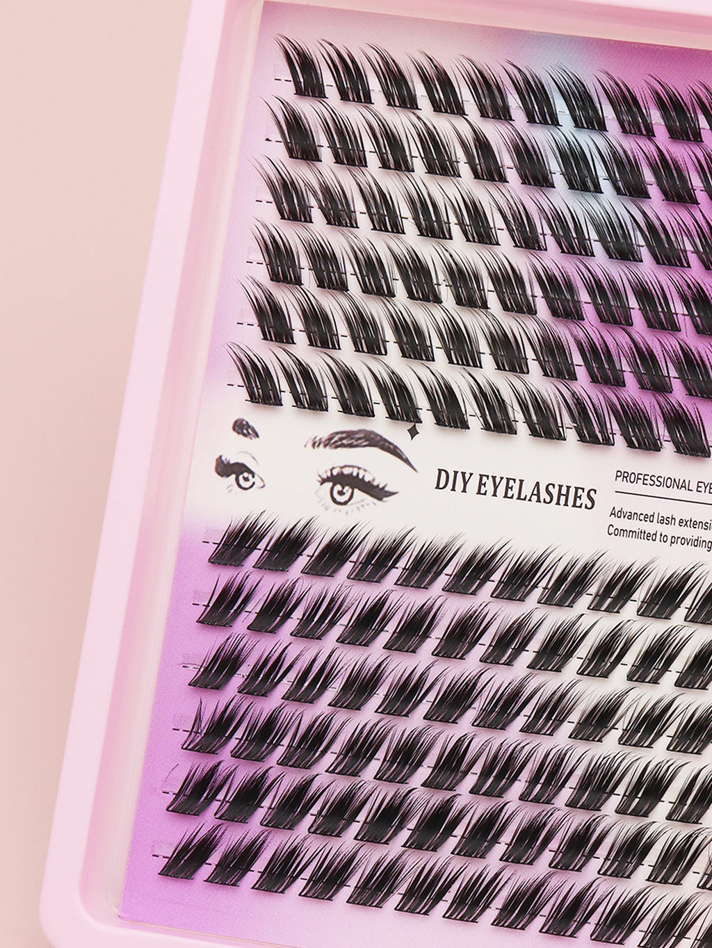 Fluffy Oblique Lash Extensions