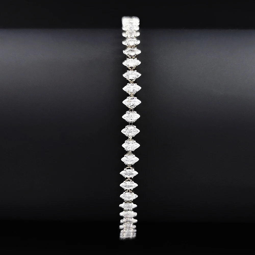 Luxury Marquise Oval Square Cut Tennis Bracelet