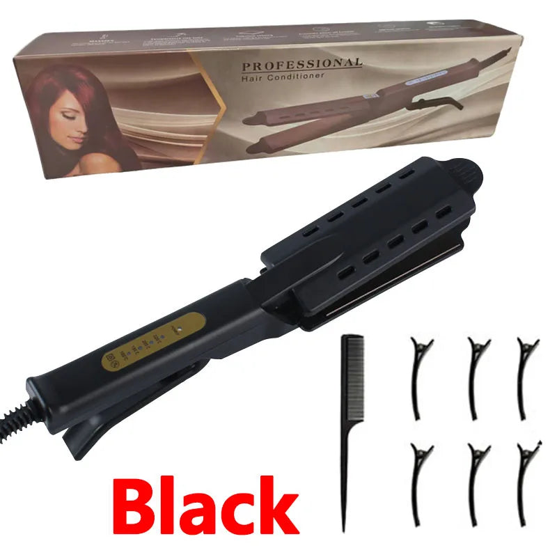 Dual Use Hair Straightener & Curling Iron