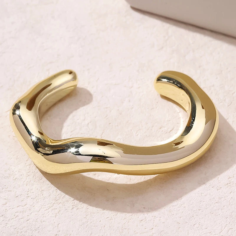 Trendy Big Cuff Bangles Bracelets