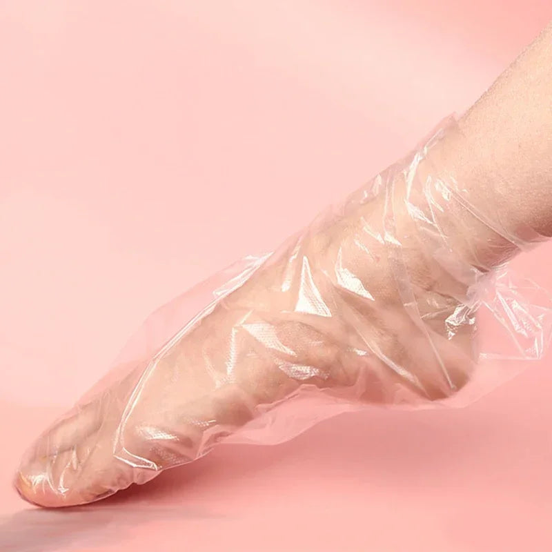100PCS Transparent Disposable Foot Bags