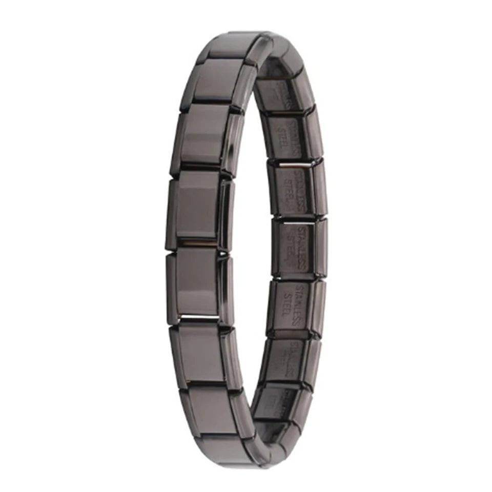 Classic Stainless Steel Italian Chain Link Bracelet