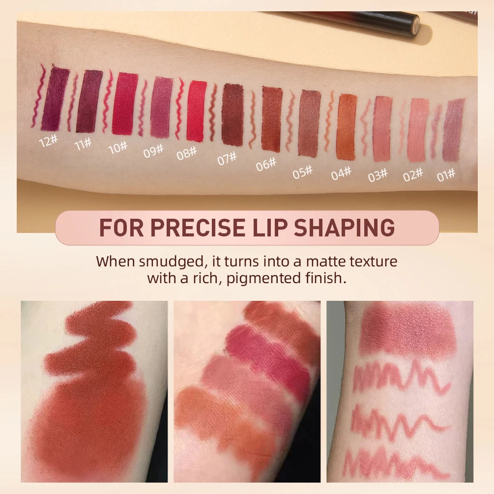 Matte Lipliner & Lipstick Set