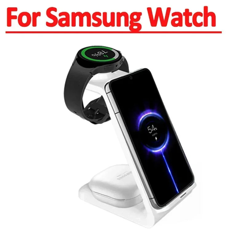 VIKEFON 3 in 1 Wireless Charger Stand