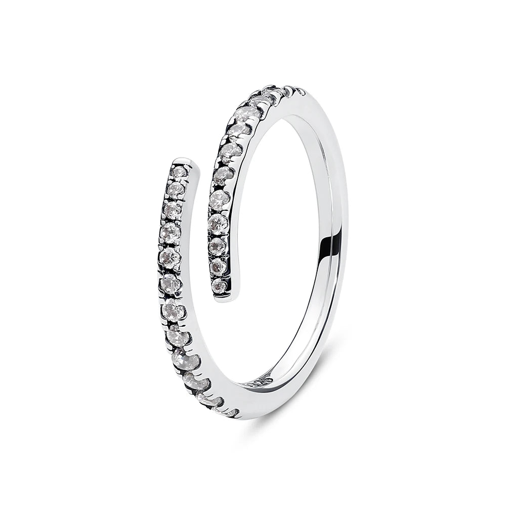 925 Sterling Silver Crown Heart Ring