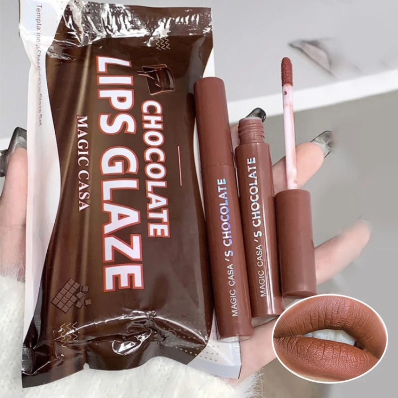 Choco Velvet 5-Piece Lip Glaze Set