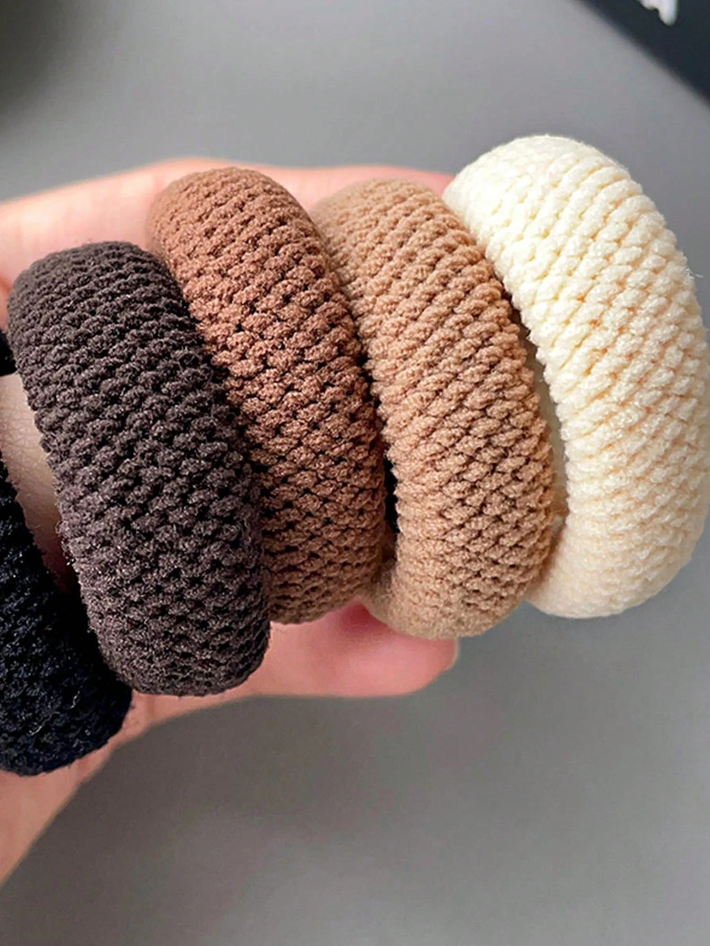 5/10 Mix Color High Elasticity Thickened Scrunchies