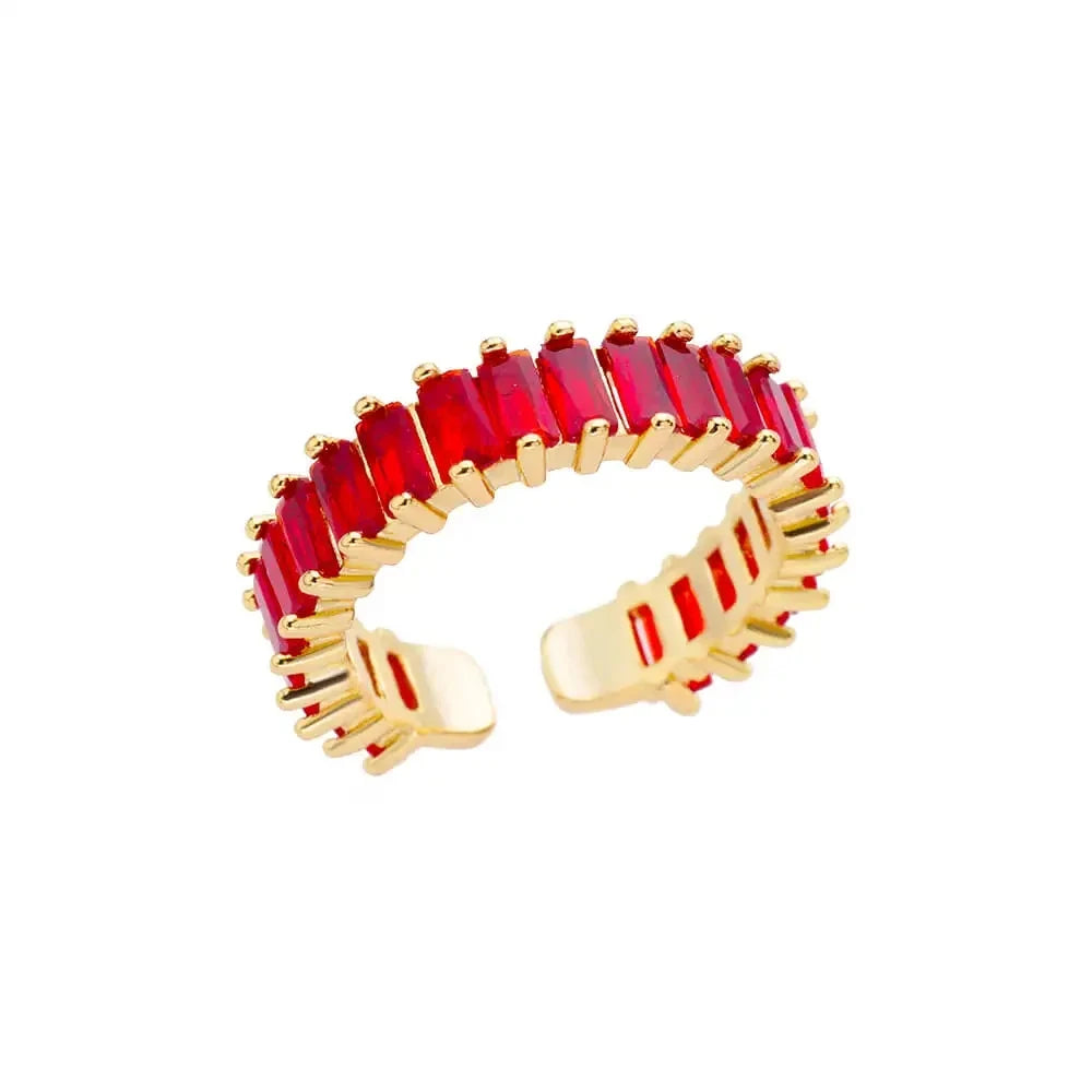 Luxury 316L Gold Stainless Steel Ring