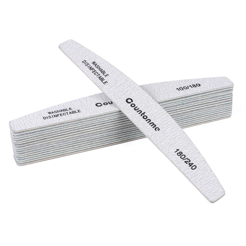 Professional Wooden Nail Files Set
