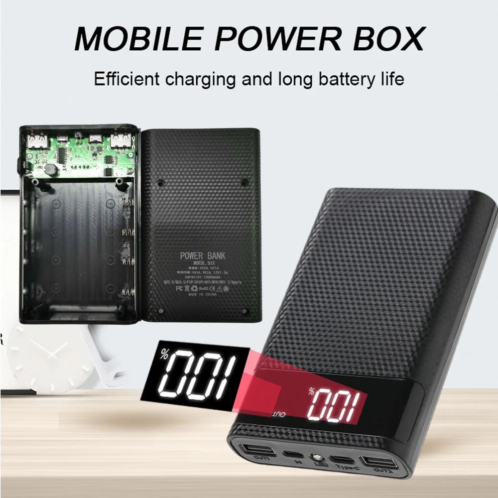 Power Bank Box 15000mAh Super Fast Charging