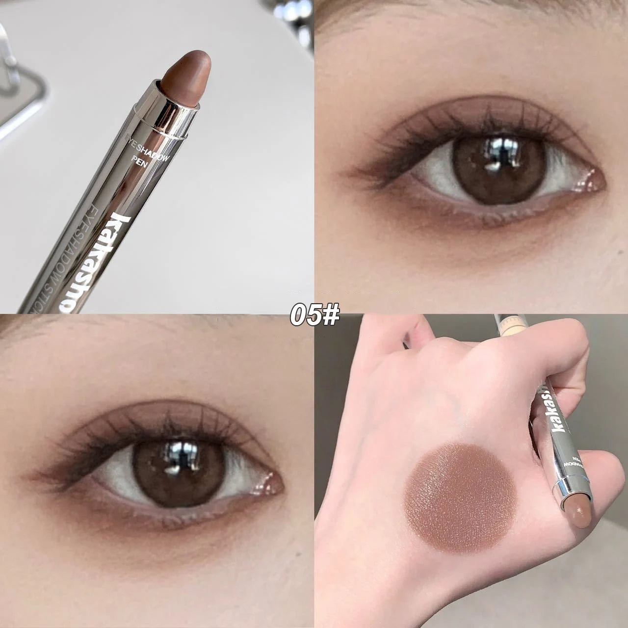 Bold Red Metallic Eye Stick