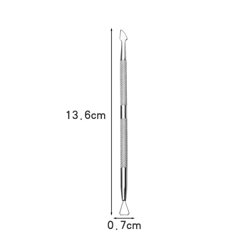 Cuticle Pusher & Remover Tool