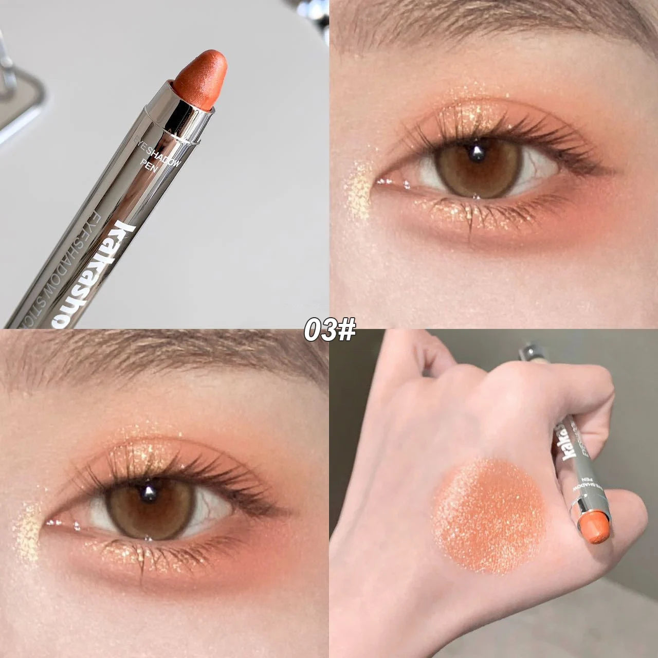 Bold Red Metallic Eye Stick