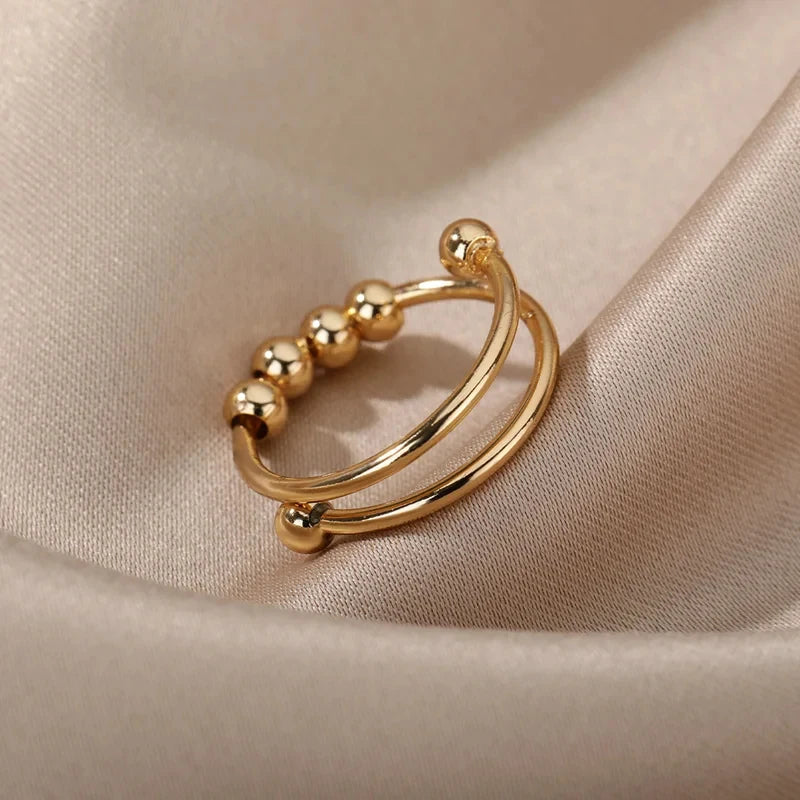 Stainless Steel Spinner Ring – Anti-Stress Design