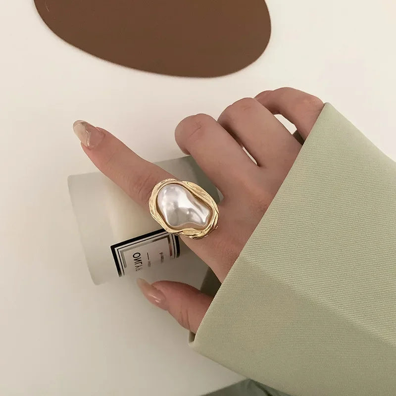 LATS Vintage Irregular Open Ring