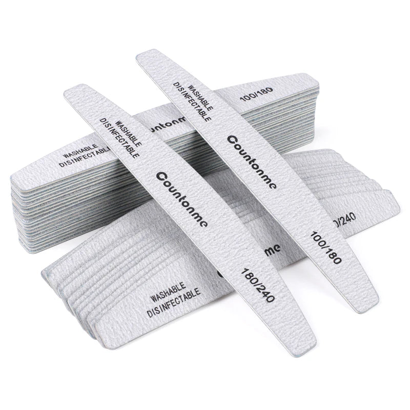 Professional Wooden Nail Files Set