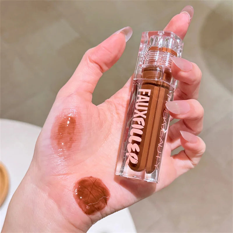 Huda Beauty Faux Filler Shiny Non-Sticky Lip Gloss