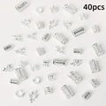 40PCS Women’s Hollow Hair Rings Set