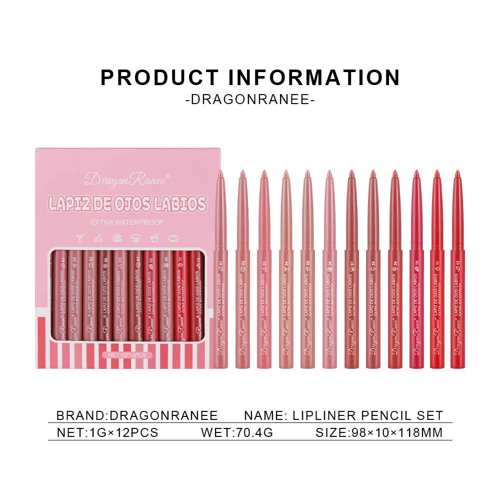 Pink Velvet Lip Set