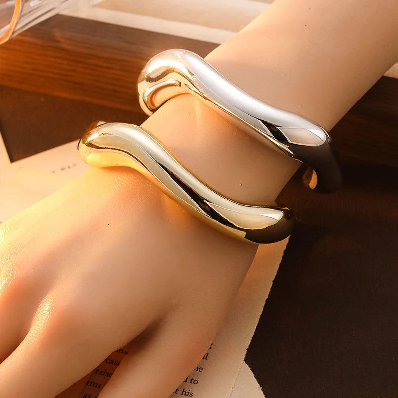 Trendy Big Cuff Bangles Bracelets