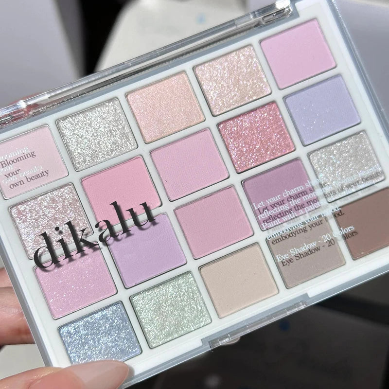 Calm Tone Brown Pink Palette