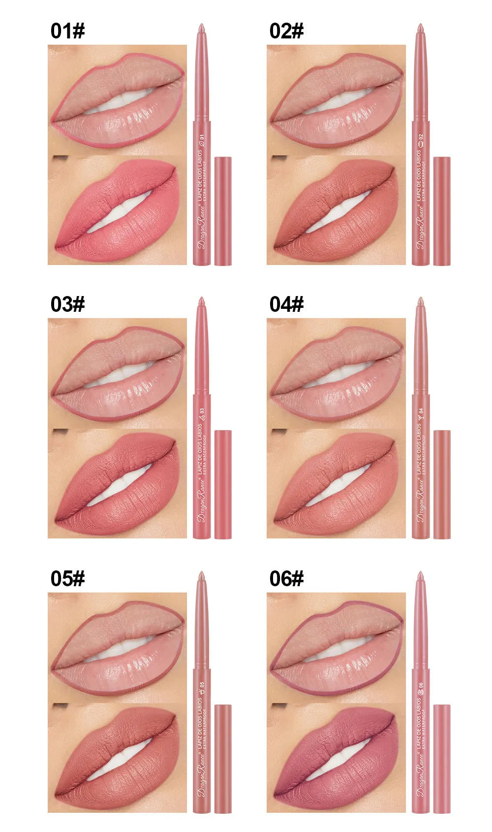 Pink Velvet Lip Set