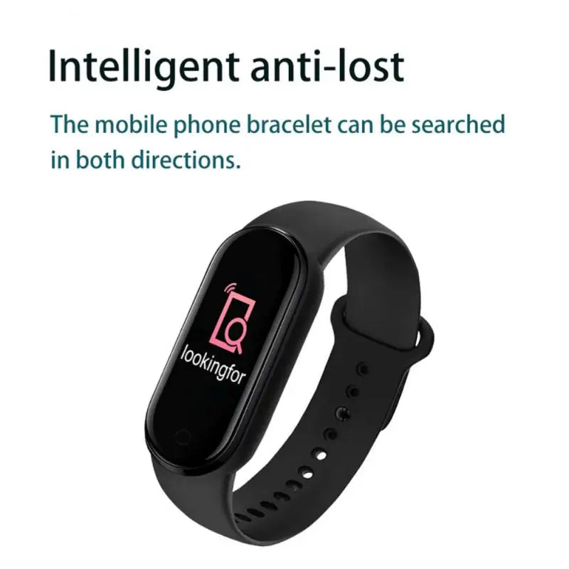 M6 Smart Watch Fitness Band – Heart Rate & Blood Pressure Monitor Waterproof Sports Bracelet