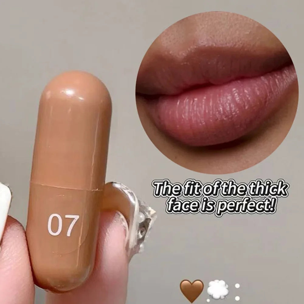 ‌10 Color Smooth Brown Lipstick Set