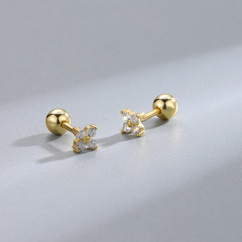 Heart Stud Earrings