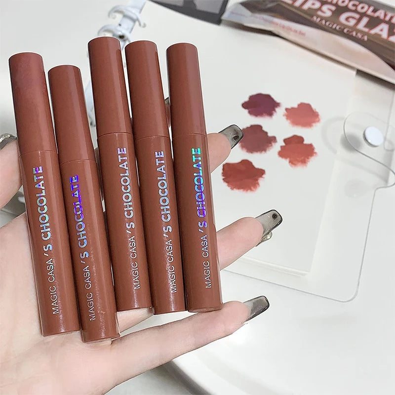 Choco Velvet 5-Piece Lip Glaze Set