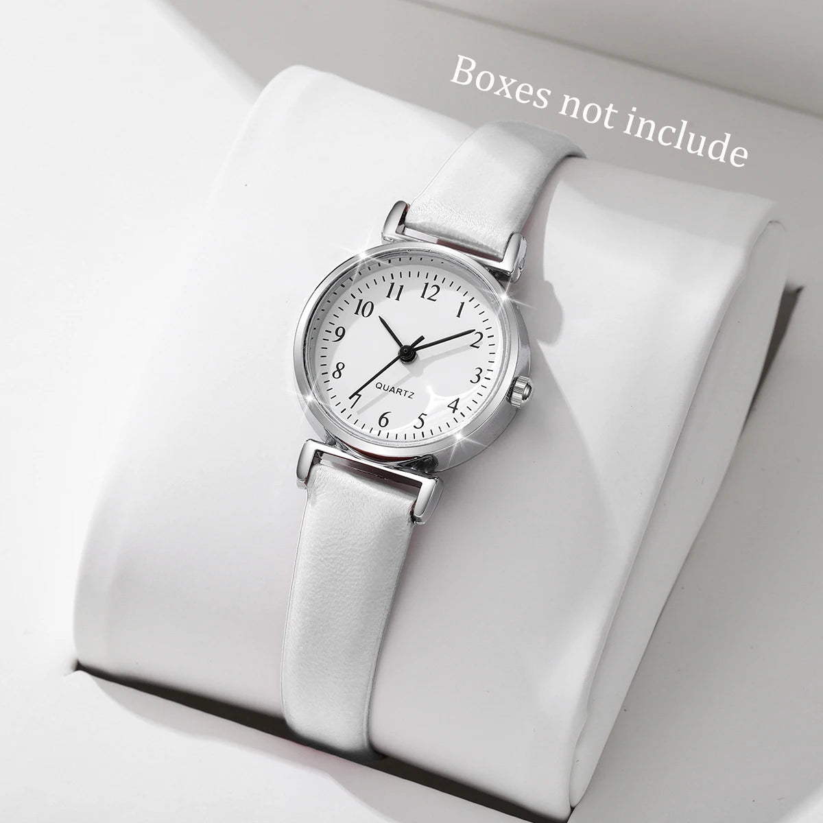 Fashion Small Dial Women Watch – Simple Leather Band Quartz Wristwatch