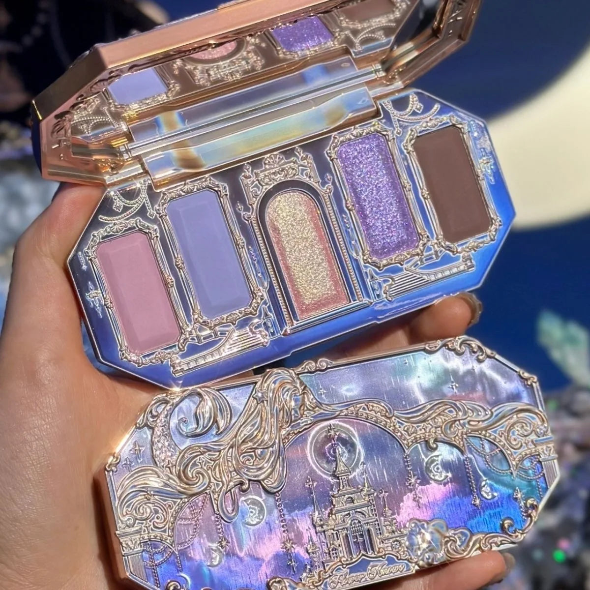 Elegant Mermaid Sparkle Palette