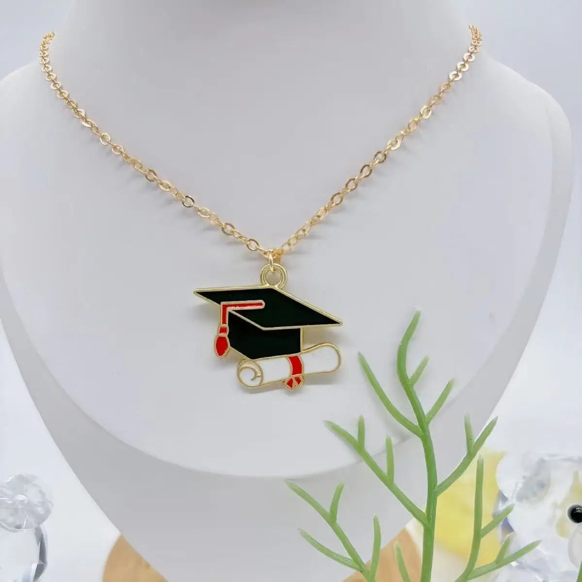 1PCS Rectangular Pendant Necklace – Sunflower