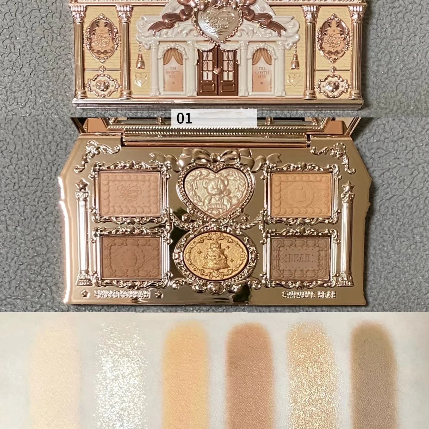 Elegant Mermaid Sparkle Palette